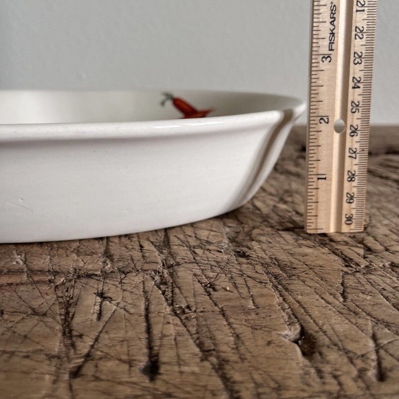 Egersund Scandinavian Vegetable Baking Dish Made in Norway 12.5" Vintage MCM - Picture 6 of 11